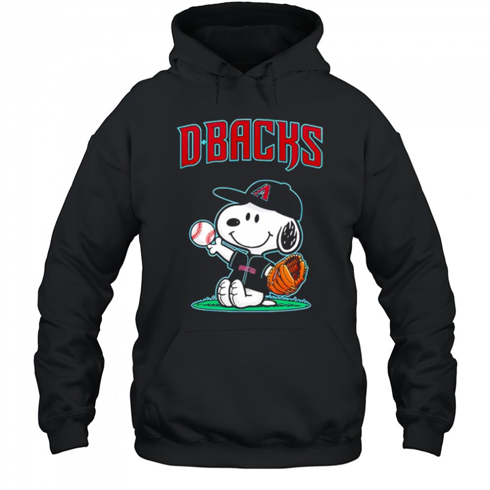 Arizona Diamondbacks Peanuts Snoopy shirt