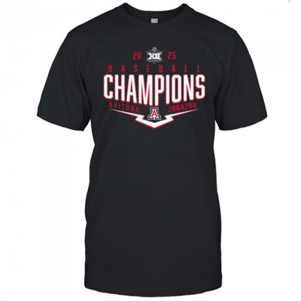 arizona-wildcats-2025-big-12-baseball-conference-tournament-champions-playoff-pi-31i2fnno Arizona Wildcats 2025 Big 12 Baseball Conference Tournament Champions Playoff Pitch Zonazoo t-shirt