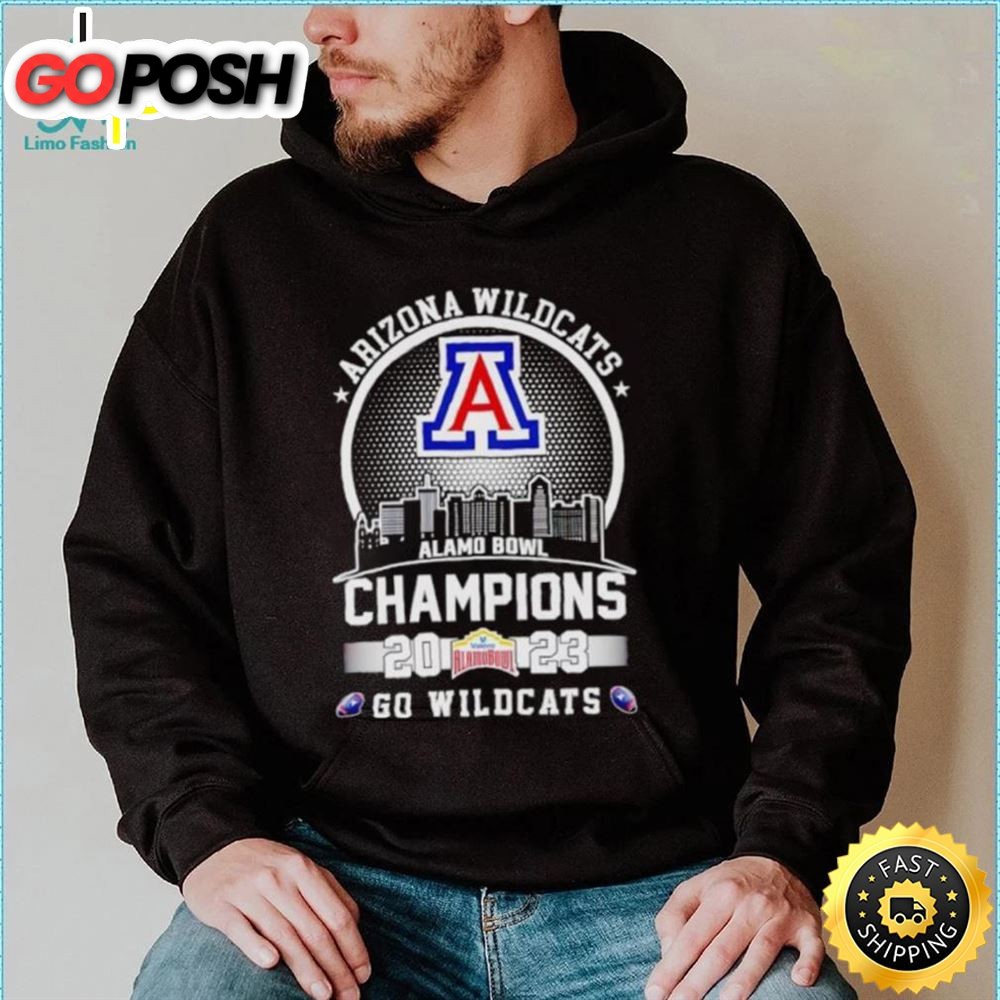 Arizona Wildcats Alamo Bowl Champions 2025 Go Wildcats Shirt