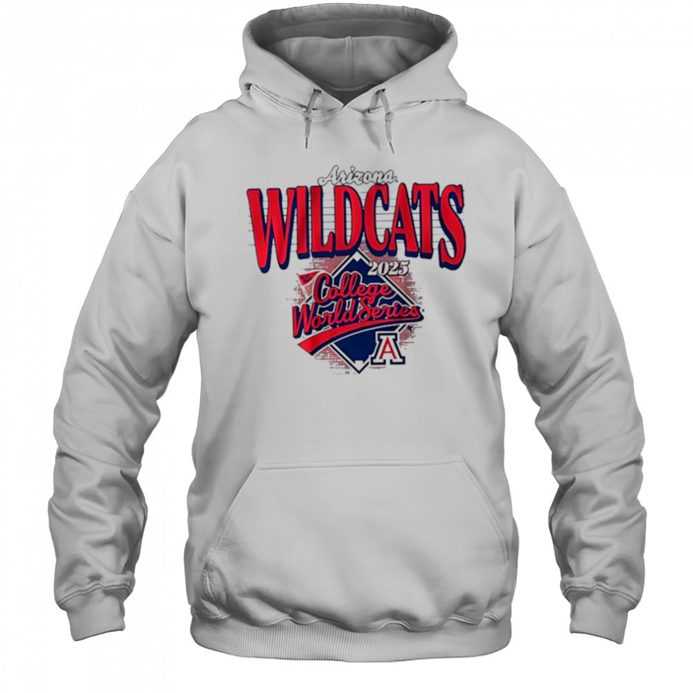 Arizona Wildcats Baseball 2025 College World Series shirt