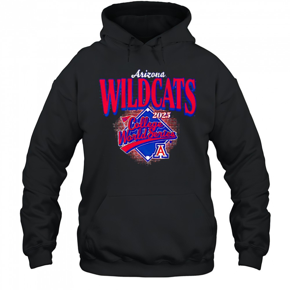 Arizona Wildcats Baseball Baseball 2025 College World Series shirt