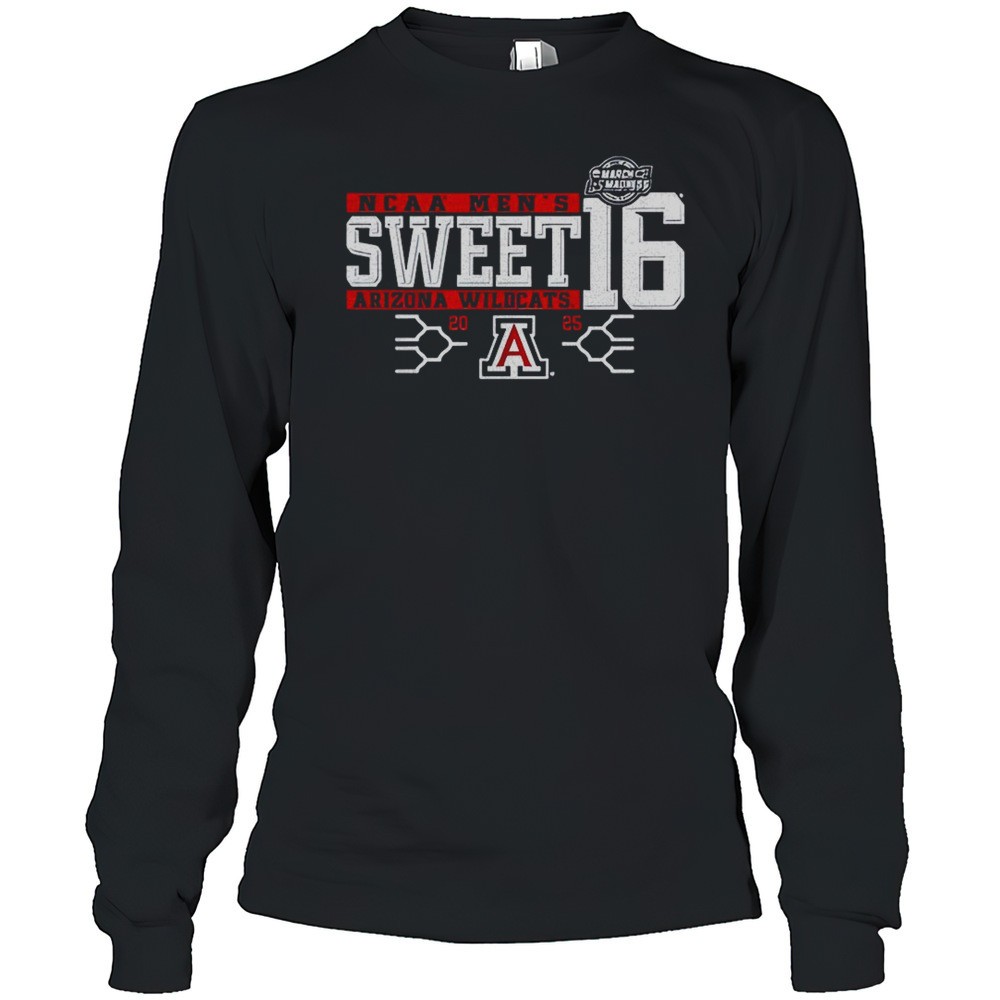 arizona-wildcats-sweet-16-ncaa-mens-march-madness-shirt-cskb3ya0 Arizona Wildcats Sweet 16 NCAA Mens March Madness Shirt