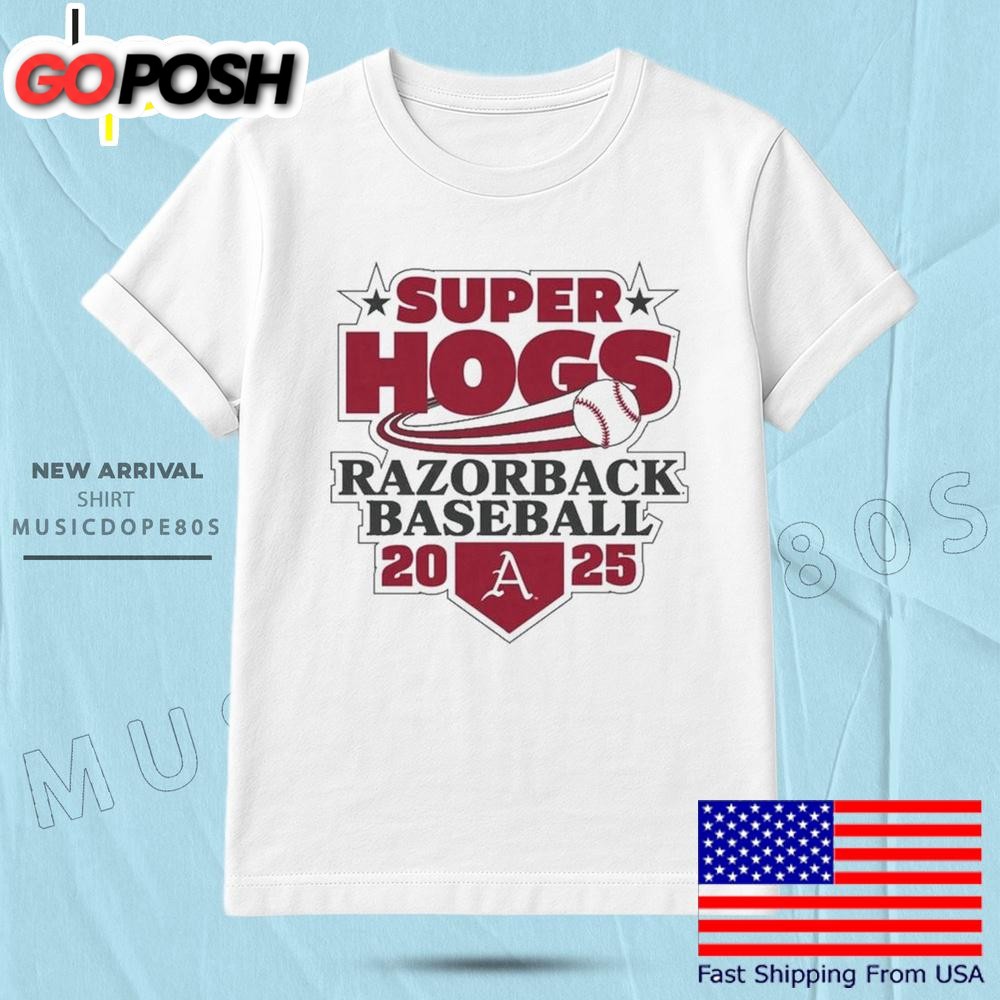 Arkansas 2025 Baseball Super Regional T Shirt