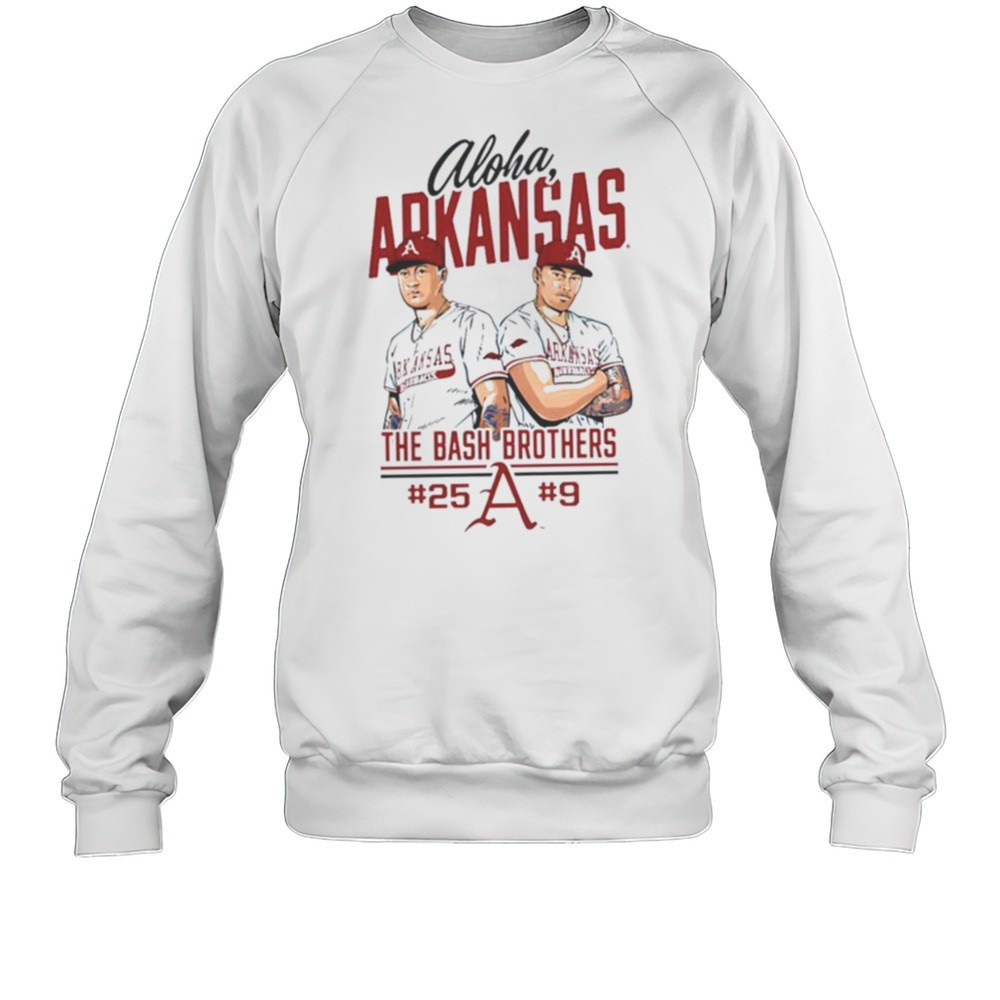 Arkansas Aloy The Bash Brothers No 25 No 9 Shirt