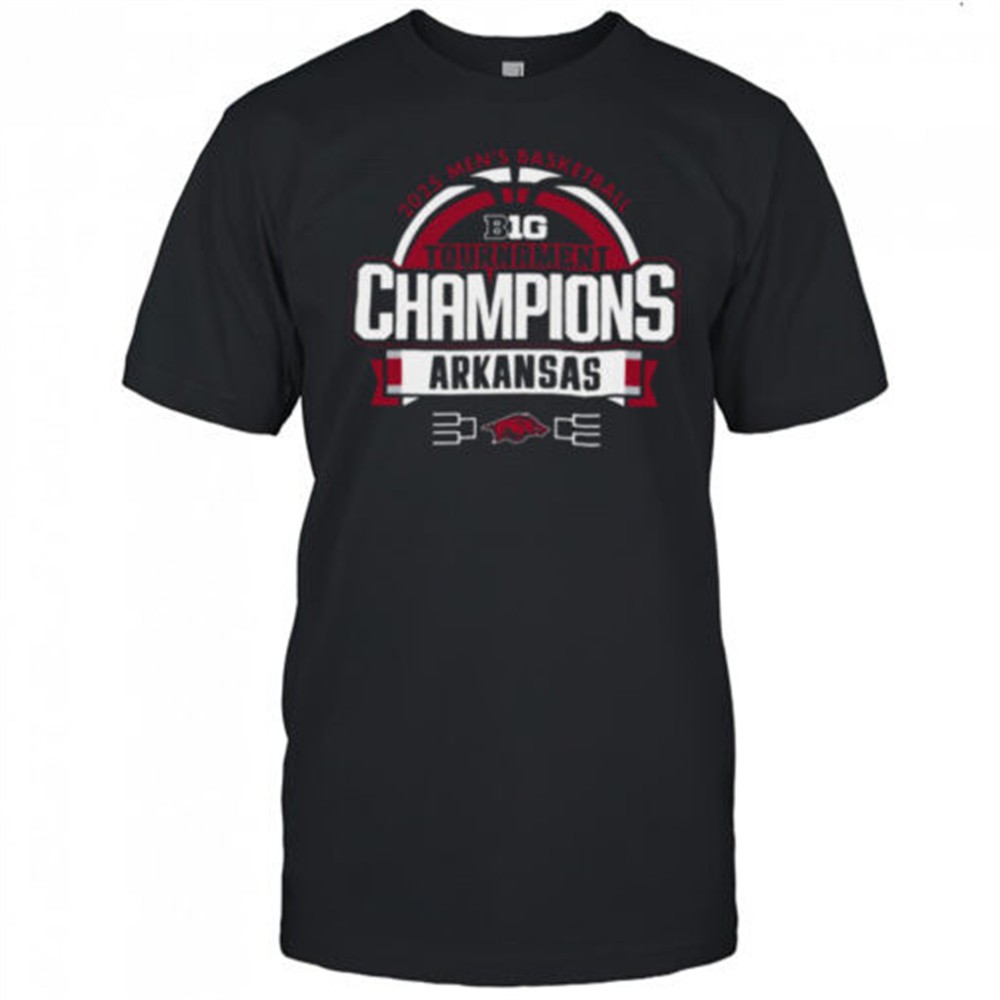 arkansas-razorbacks-2025-big-ten-mens-basketball-conference-tournament-champions-ppcdsbo6 Arkansas Razorbacks 2025 Big Ten Mens Basketball Conference Tournament Champions Locker Room T Shirt