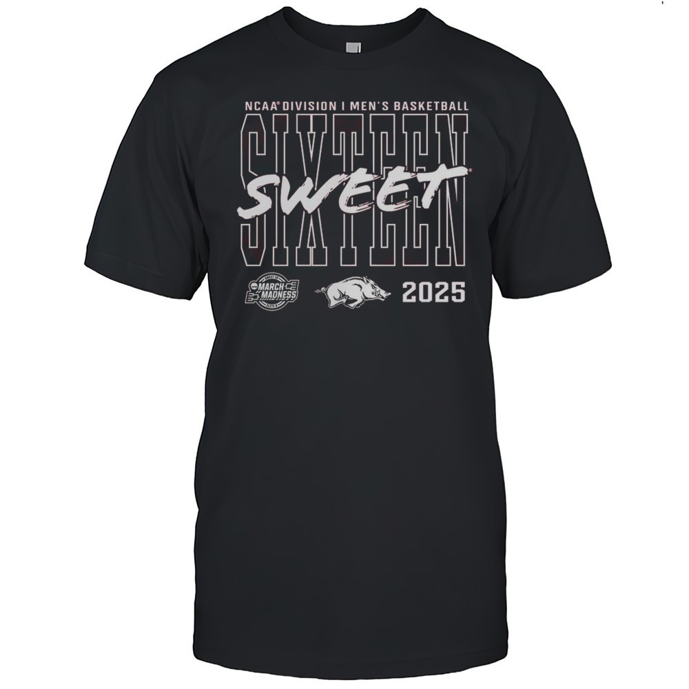 arkansas-razorbacks-2025-ncaa-mens-basketball-tournament-march-madness-sweet-16-largfgyb Arkansas Razorbacks 2025 NCAA Mens Basketball Tournament March Madness Sweet 16 Shirt