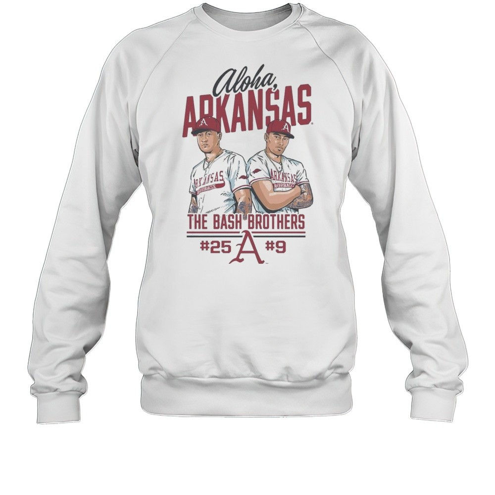 Arkansas Razorbacks Baseball Aloy Arkansas The Bash Brothers NCAA 2025 T-shirt