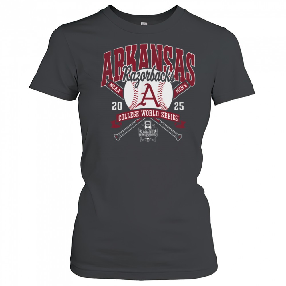 arkansas-razorbacks-college-world-series-2025-baseball-black-t-shirt-3v94r35o Arkansas Razorbacks College World Series 2025 Baseball Black T Shirt