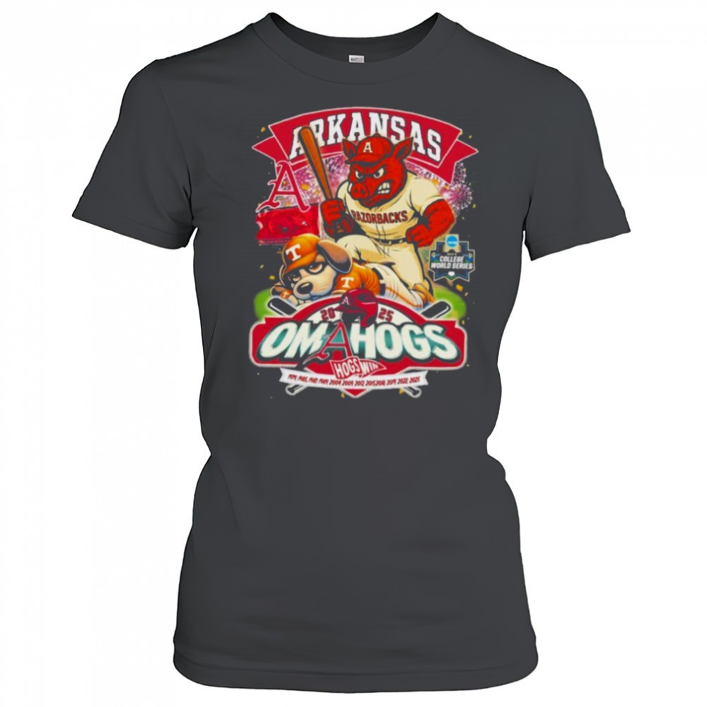 arkansas-razorbacks-stomp-tennessee-volunteers-ncaa-2025-college-world-series-ma-pq5pzsy6 Arkansas Razorbacks Stomp Tennessee Volunteers NCAA 2025 College World Series Mascot T shirts