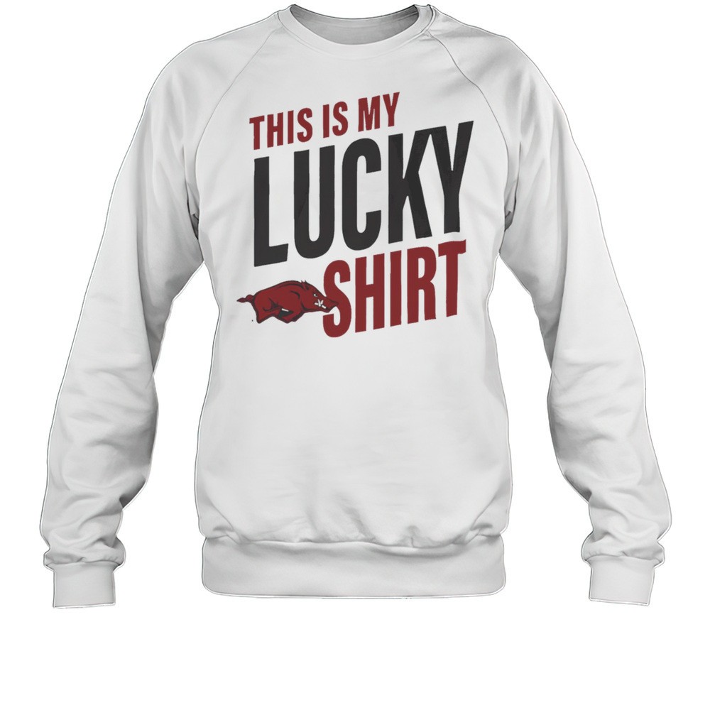 Arkansas Razorbacks This Is My Lucky Shirt
