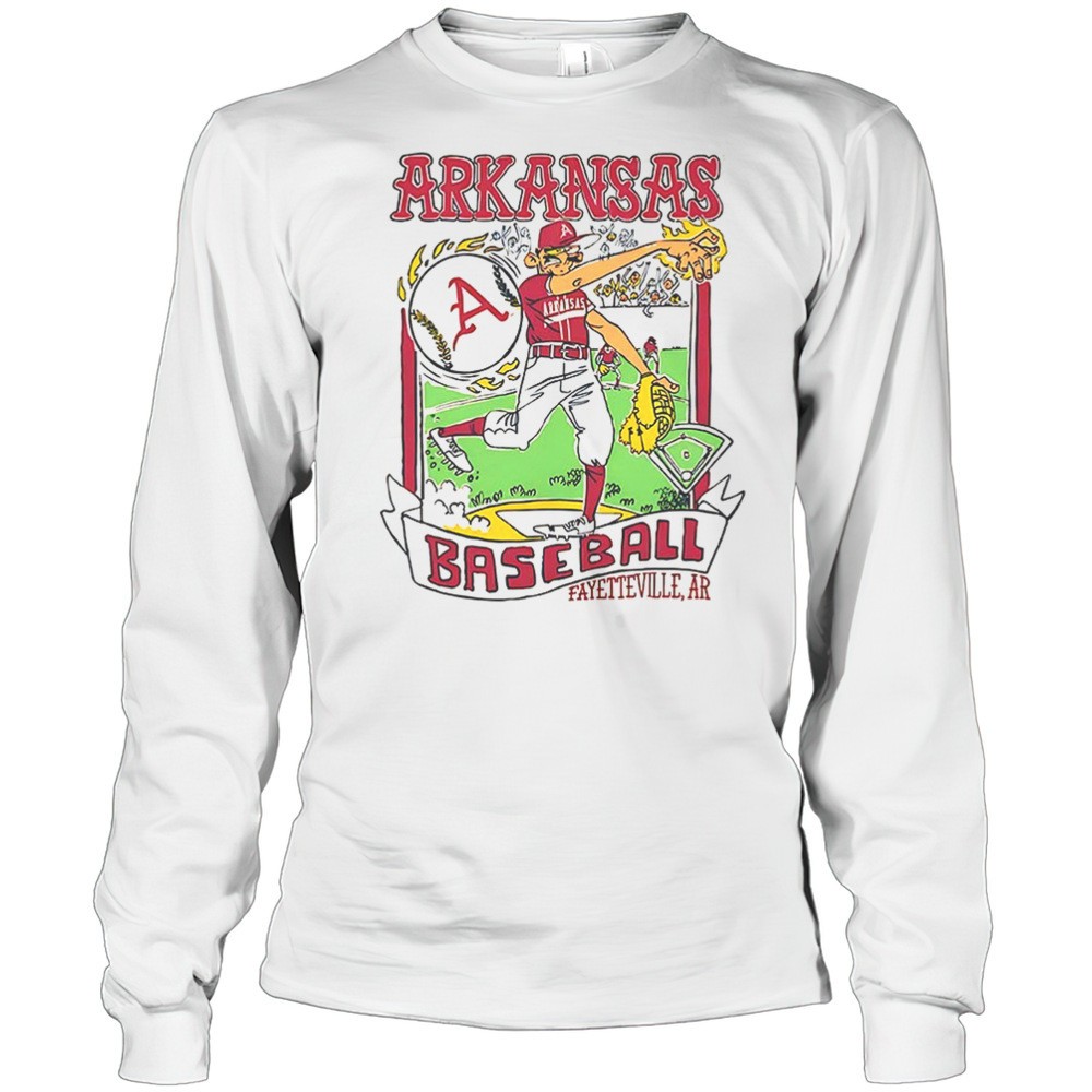 arkansas-wonky-baseball-cards-shirt-lemp55sp Arkansas Wonky Baseball Cards Shirt