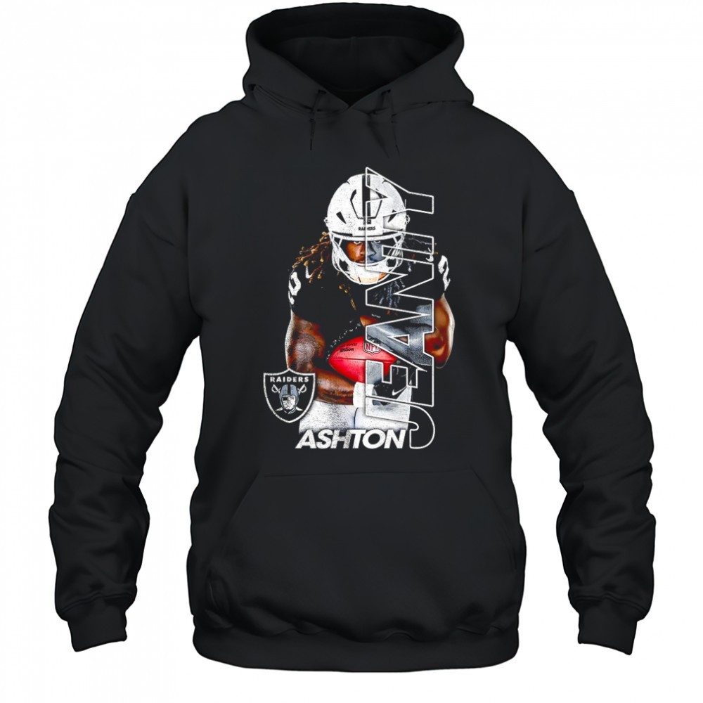 Ashton Jeanty Las Vegas Raiders NFL player 2025 shirt