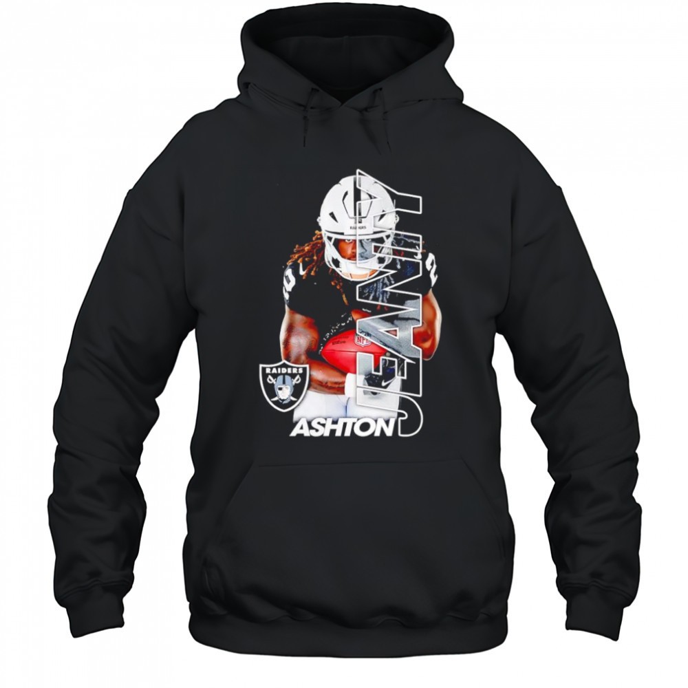 Ashton Jeanty Las Vegas Raiders player graphic shirt