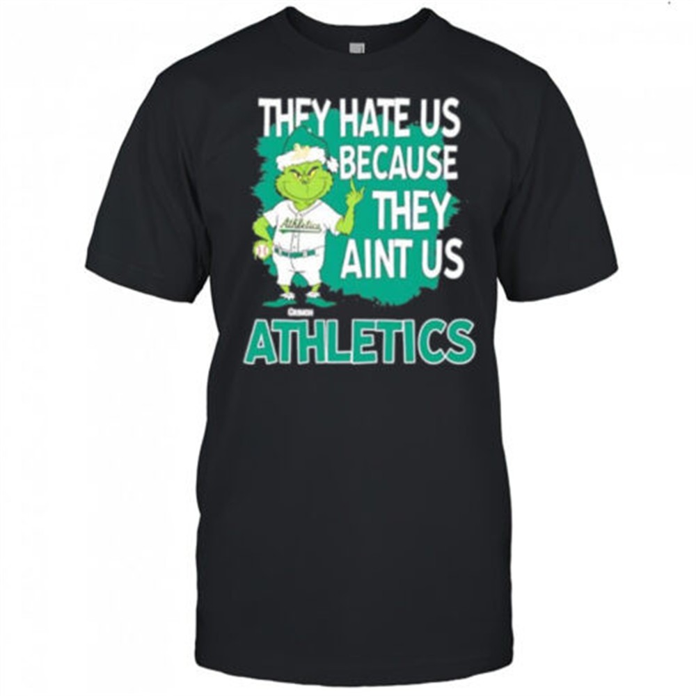 athletics-grinch-christmas-they-hate-us-aint-us-shirt-jc78wnjr Athletics Grinch Christmas They Hate Us Aint Us shirt