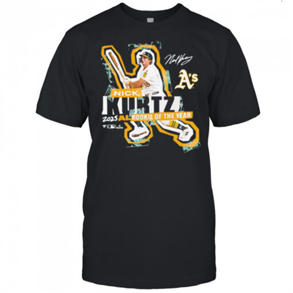 athletics-nick-kurtz-2025-american-league-rookie-of-the-year-shirt-nsodg4f6 Athletics Nick Kurtz 2025 American League Rookie of the Year shirt