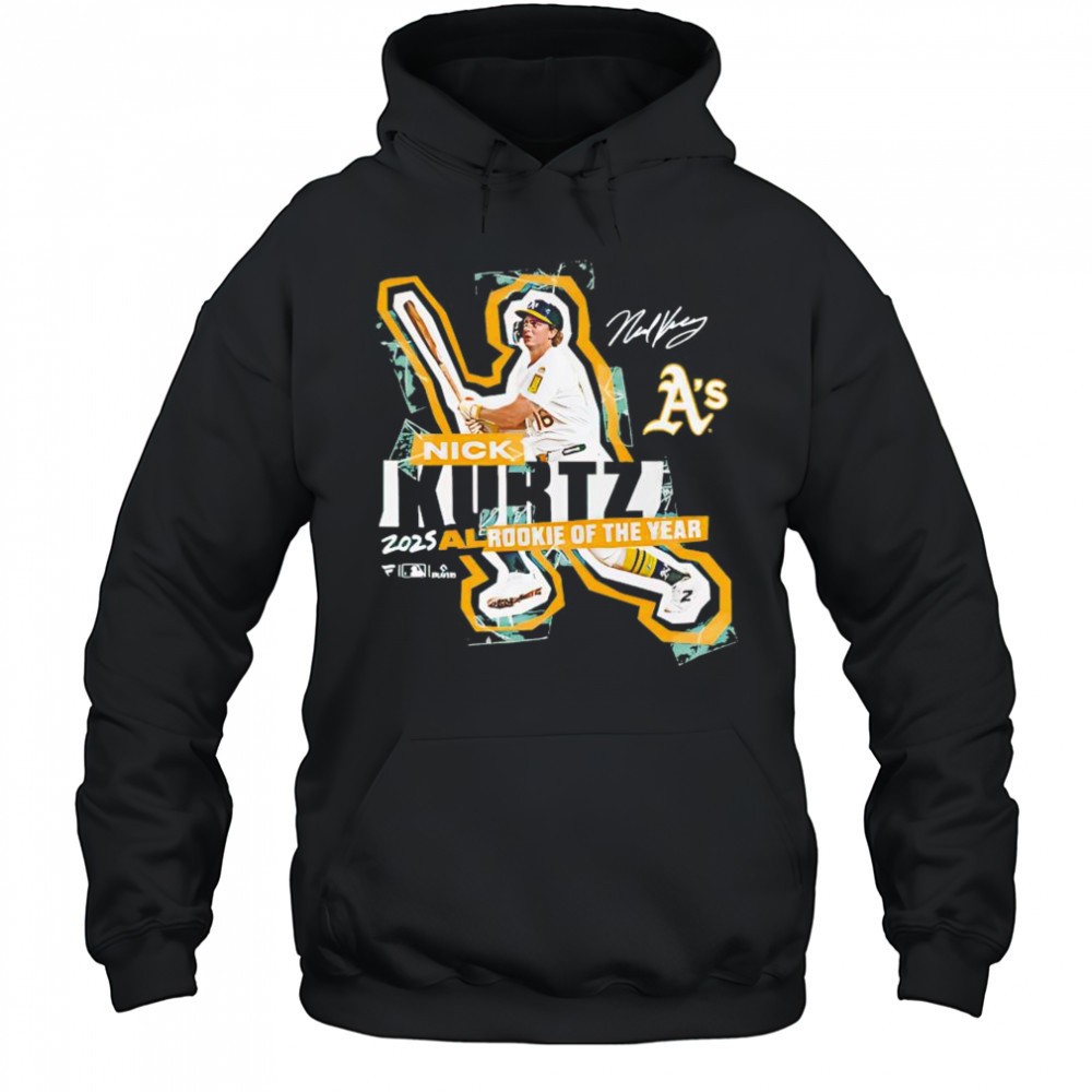 Athletics Nick Kurtz 2025 American League Rookie of the Year shirt