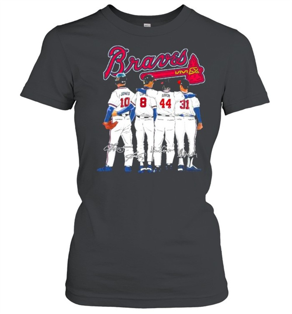 atlanta-braves-10-jones-8-culberson-44-aaron-and-31-maddux-signatures-shirt-qy2aby67 Atlanta Braves 10 Jones 8 Culberson 44 aaron and 31 Maddux signatures shirt