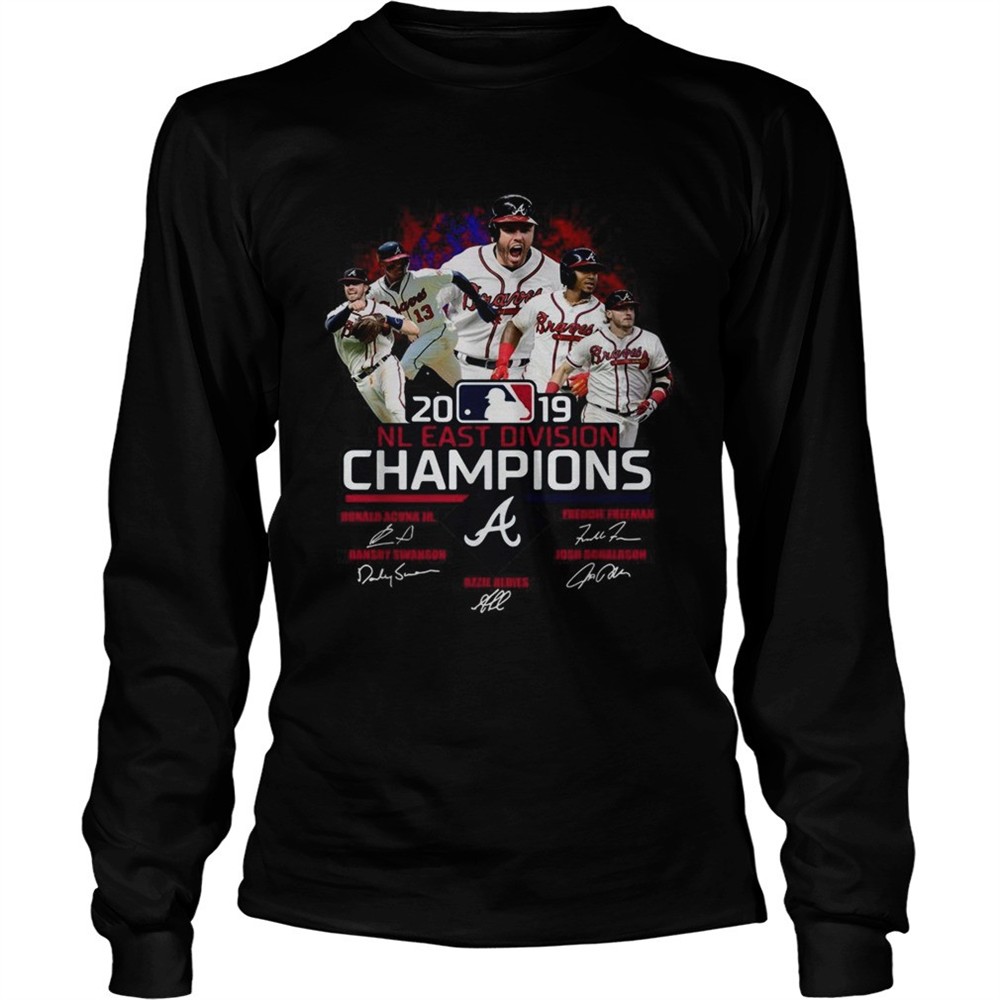 atlanta-braves-2019-nl-east-division-champions-signature-shirt-ju7vm6qy Atlanta Braves 2019 NL east division champions signature shirt