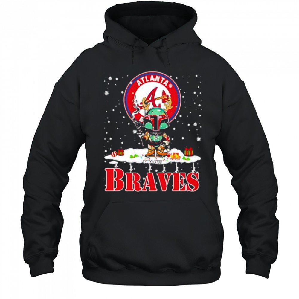 Atlanta Braves Boba Fett Star Wars Christmas shirt