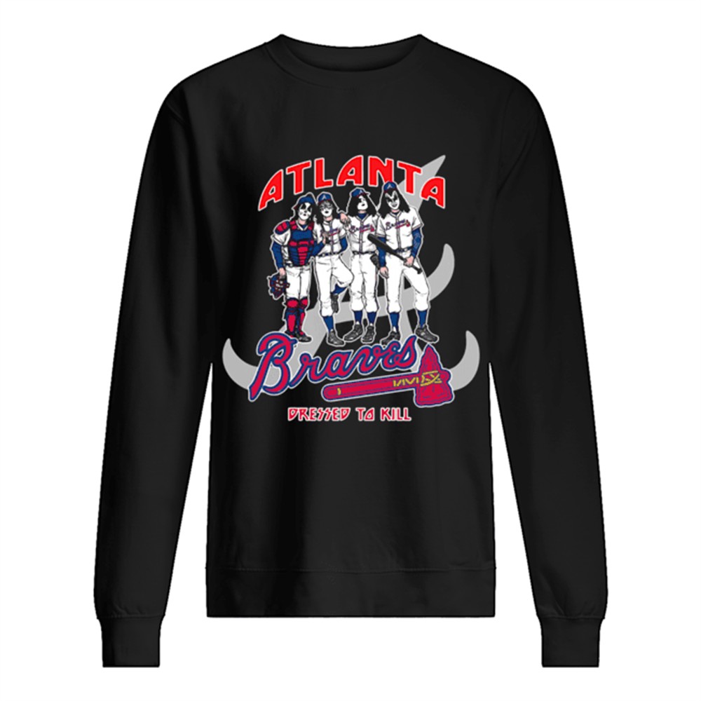 atlanta-braves-dress-to-kill-kiss-parody-shirt-pvvxqzy7 Atlanta Braves Dress to kill Kiss parody shirt