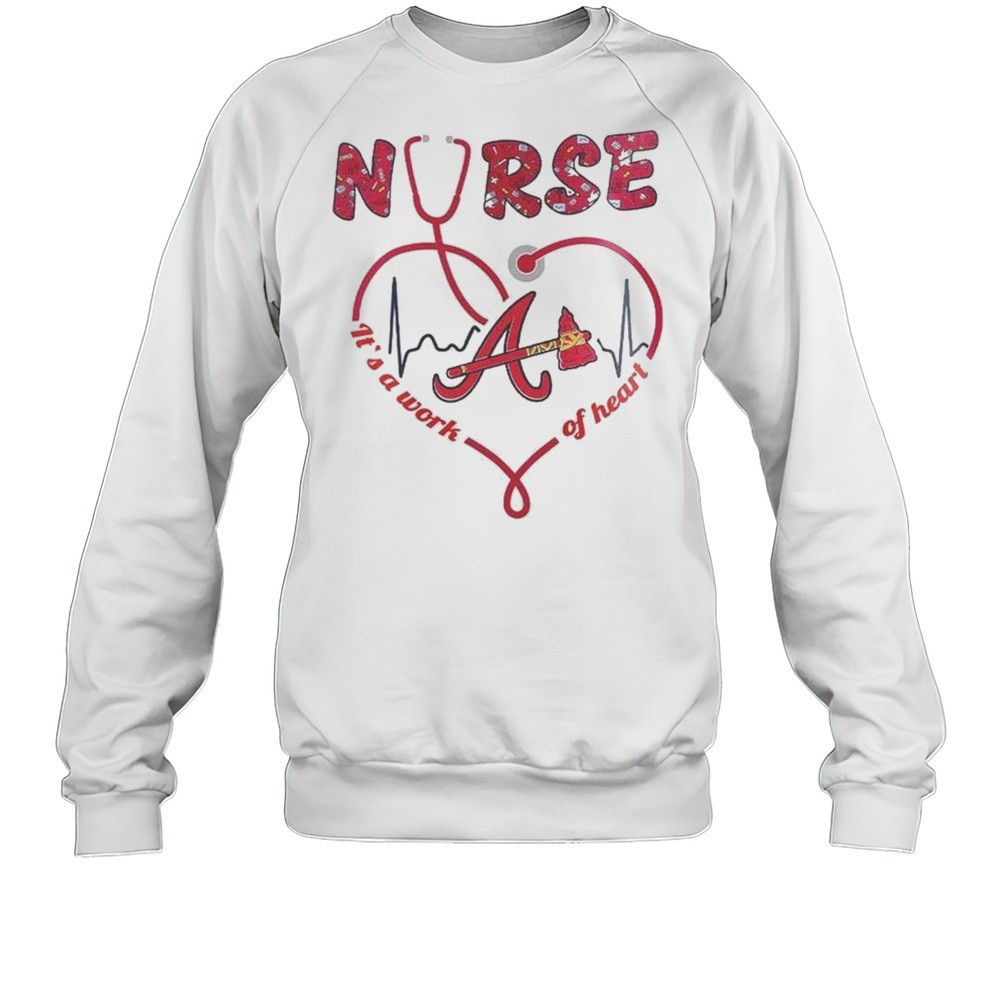 Atlanta Braves Nurses Appreciation Night 2025 Baseball Shirt
