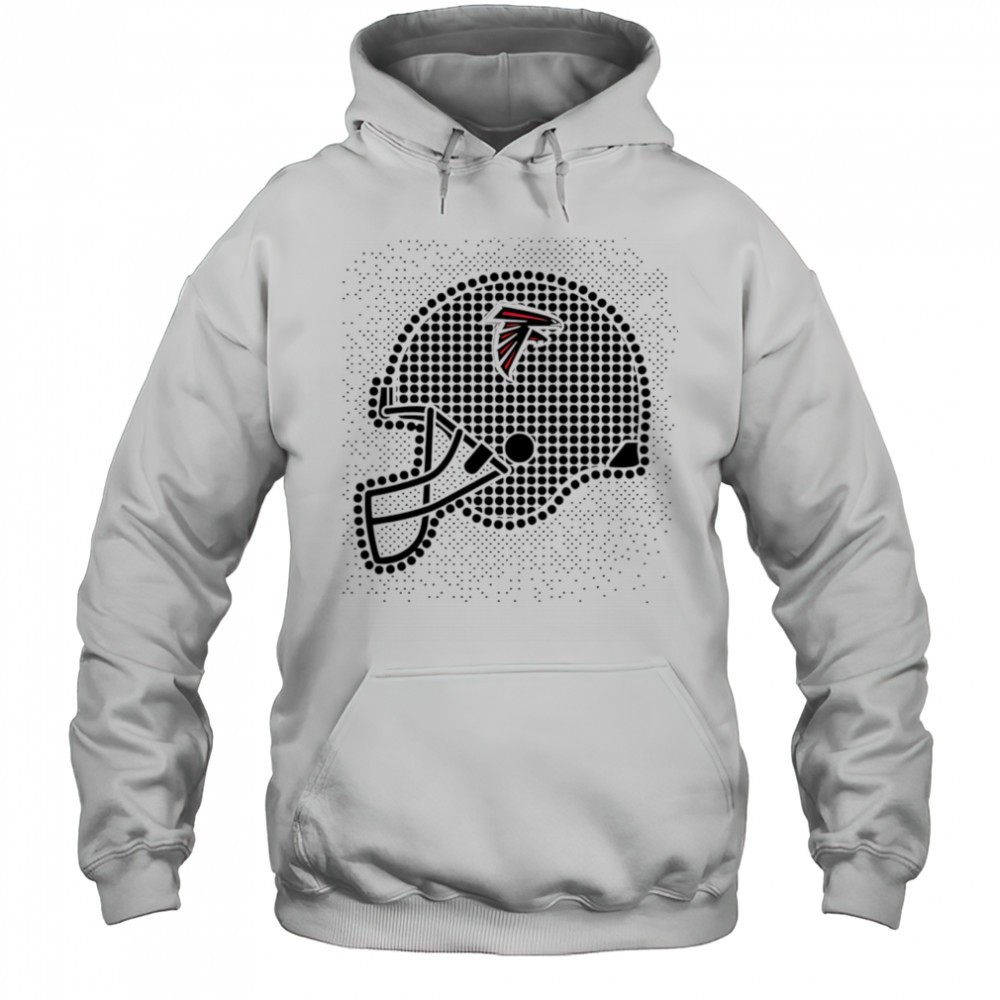 Atlanta Falcons polka dots helmet shirt