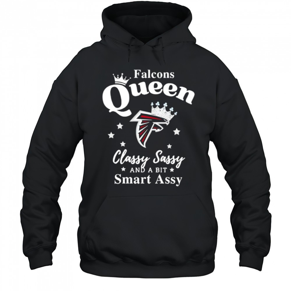 Atlanta Falcons Queen Classy Sassy And A Bit Smart Assy NFL shirt