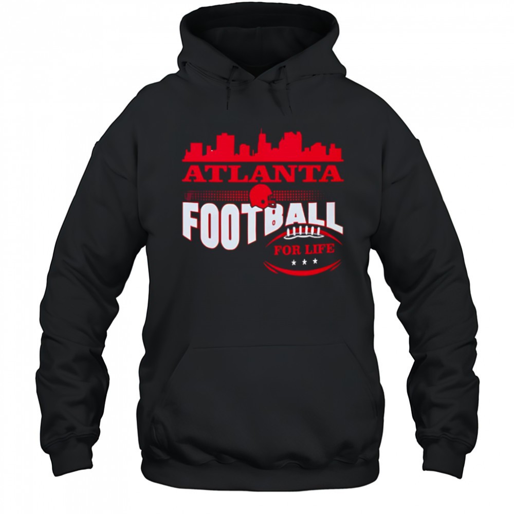 Atlanta Football for life skyline shirt