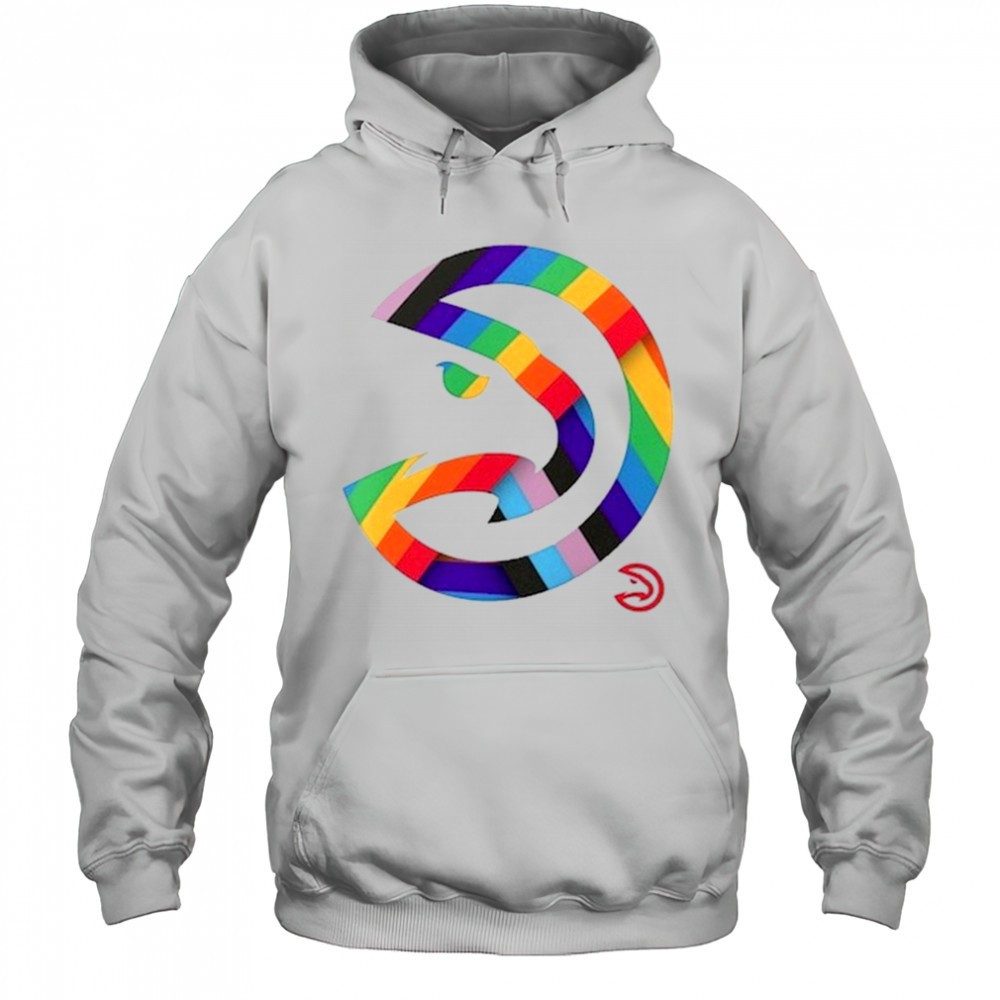 Atlanta Hawks Team Logo Pride T-Shirt