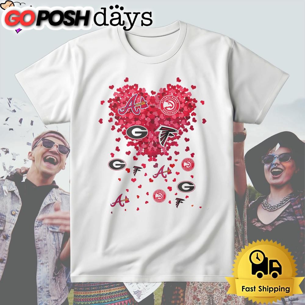 Atlanta Sport Team In My Heart T Shirt