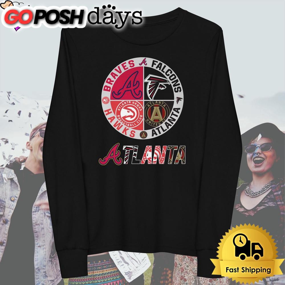 atlanta-sport-team-logo-t-shirt-f600bqxi Atlanta Sport Team Logo T Shirt
