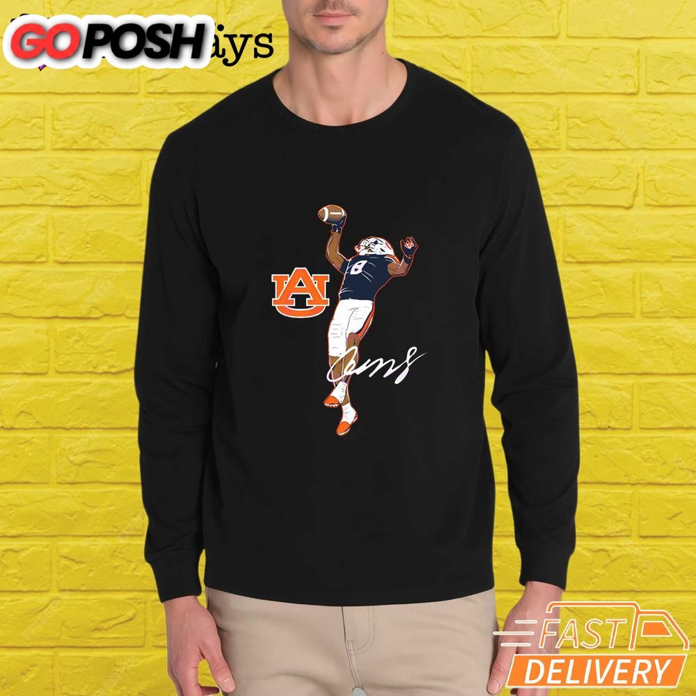 auburn-football-cam-coleman-superstar-pose-t-shirt-t08wvlty Auburn Football Cam Coleman Superstar Pose T-Shirt