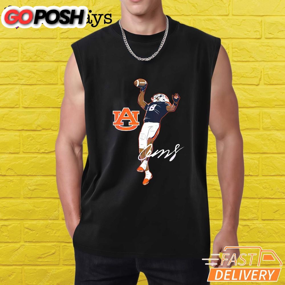 auburn-football-cam-coleman-superstar-pose-t-shirt-t08wvlty Auburn Football Cam Coleman Superstar Pose T-Shirt