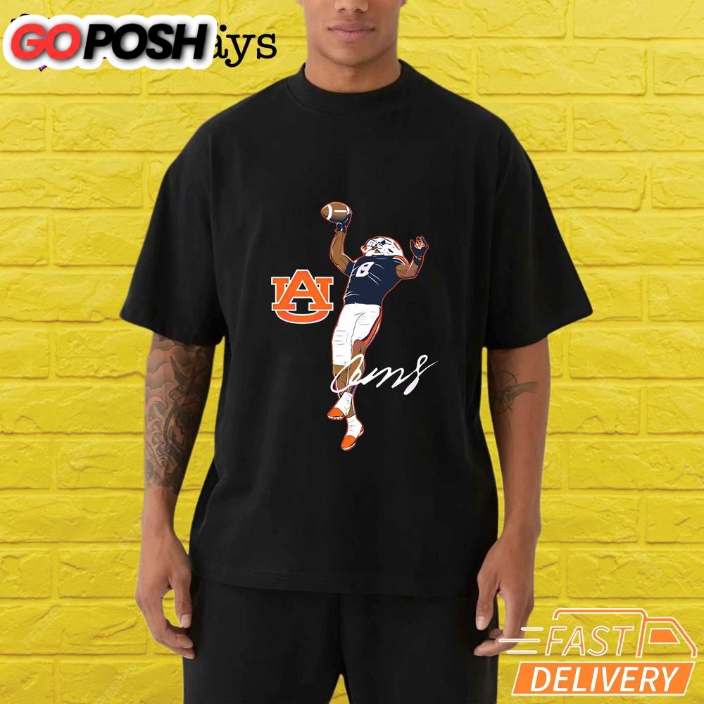 auburn-football-cam-coleman-superstar-pose-t-shirt-t08wvlty Auburn Football Cam Coleman Superstar Pose T-Shirt