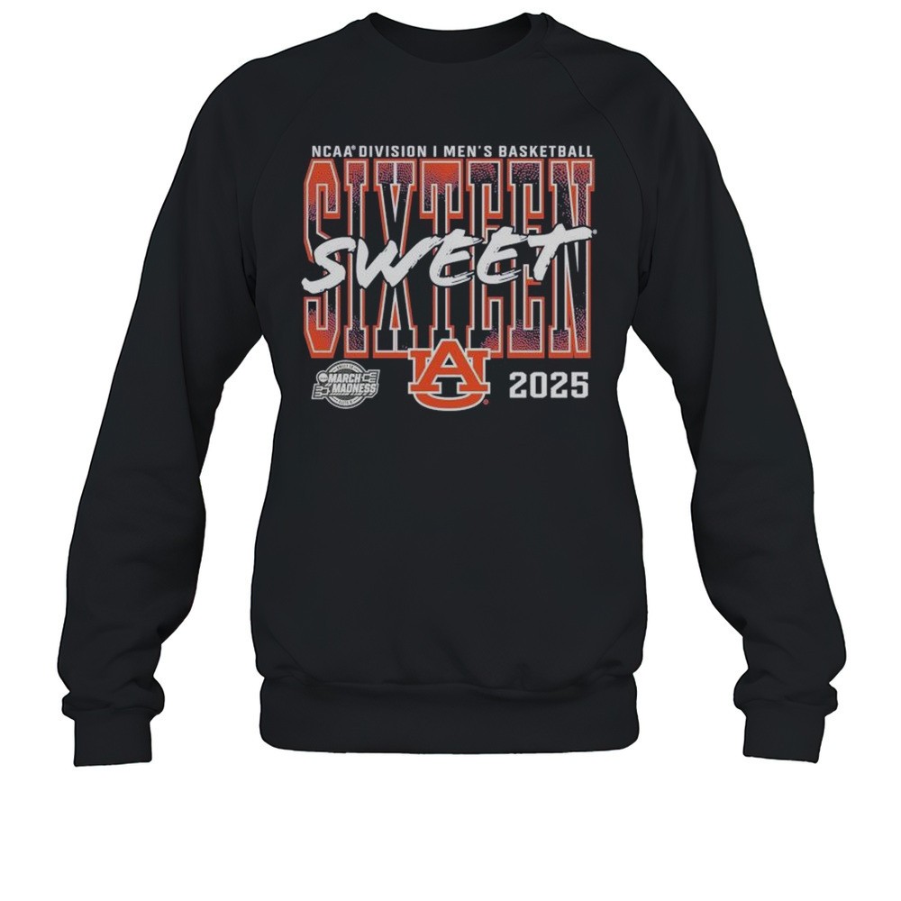 Auburn Tigers 2025 NCAA Mens Basketball Tournament March Madness Sweet 16 Shirts