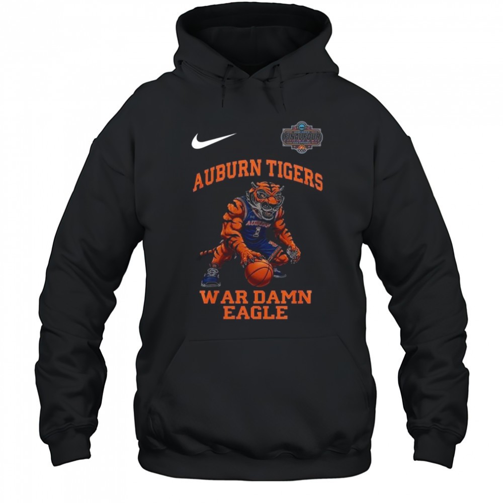 Auburn Tigers War Damn Eagle Mascot Mens College Basketball Champions 2025 Shirt