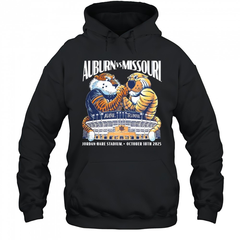 Auburn vs. Missouri 2025 Jordan-Hare Stadium shirt