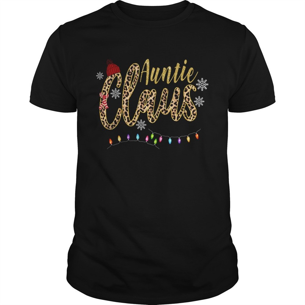auntie-claus-leopard-christmas-shirt-wmgncrfv Auntie Claus Leopard Christmas shirt
