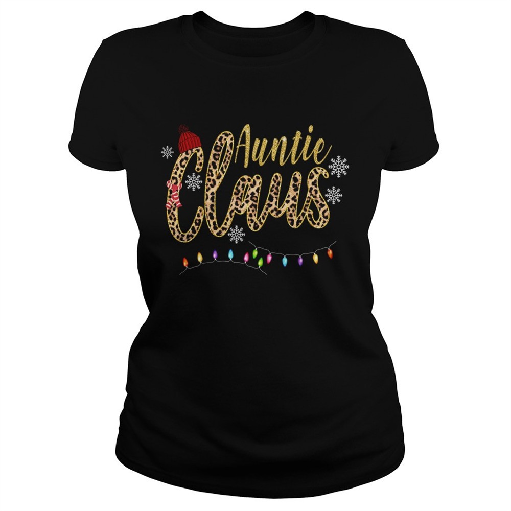 auntie-claus-leopard-christmas-shirt-wmgncrfv Auntie Claus Leopard Christmas shirt