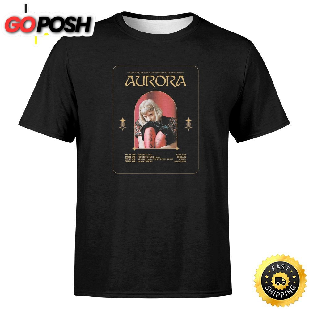 AURORA The Gods We Can Touch Asia Tour 2025 Taipei Dates Unisex T-shirt