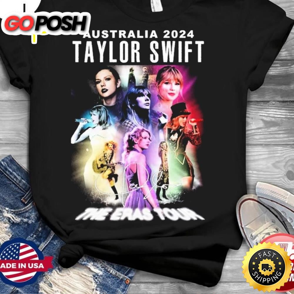 Australia 2025 Taylor The Eras Tour Shirt
