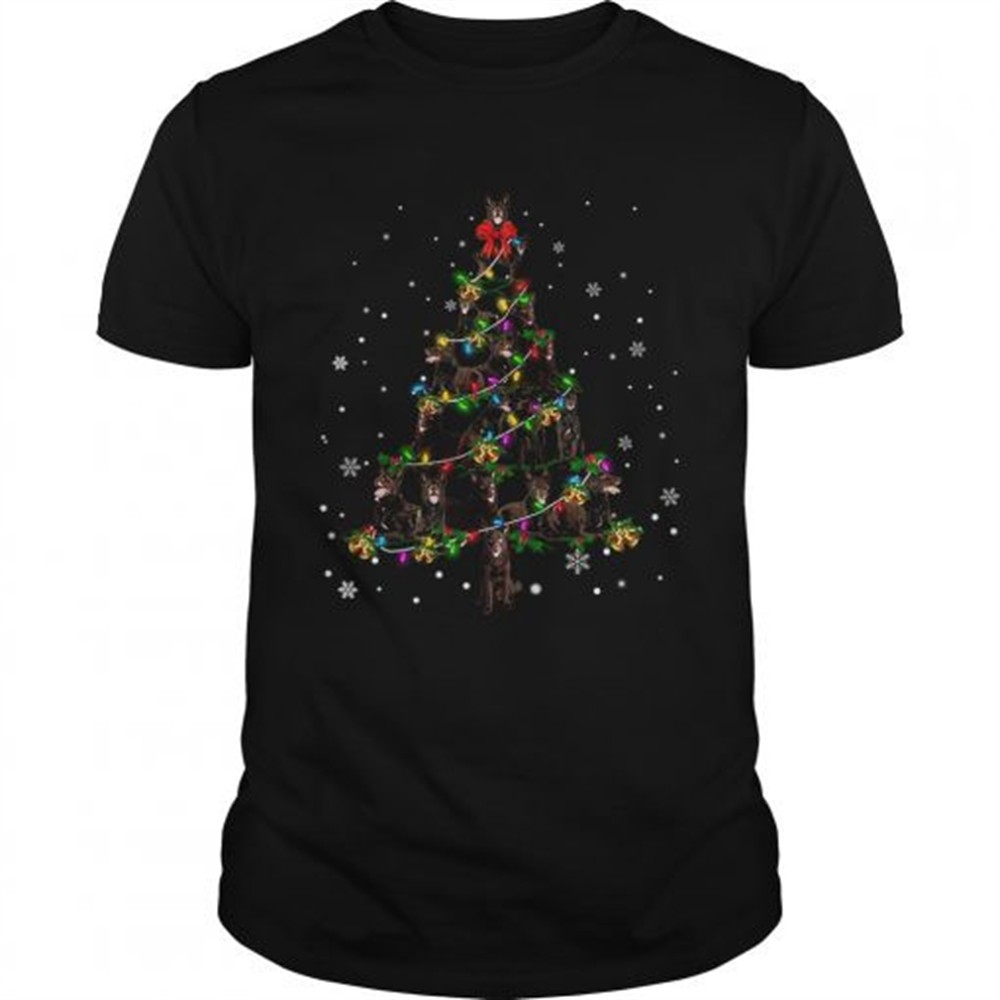 australian-kelpie-christmas-tree-tshirt-ebb137t0 Australian Kelpie Christmas Tree TShirt