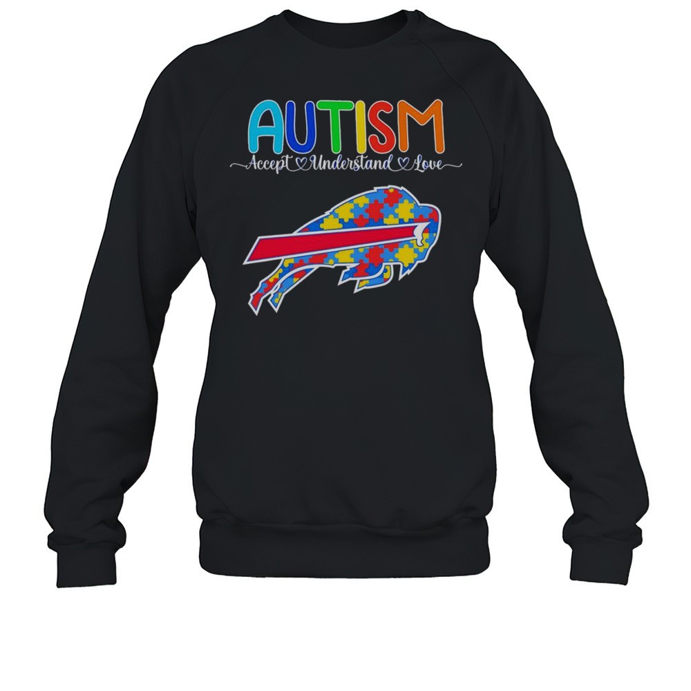 Autism Accept Understand Love Buffalo Bills Logo Shirt