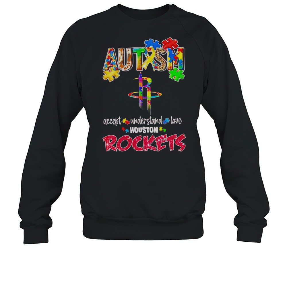 Autism Accept Understand Love Houston Rockets Diamond Shirt