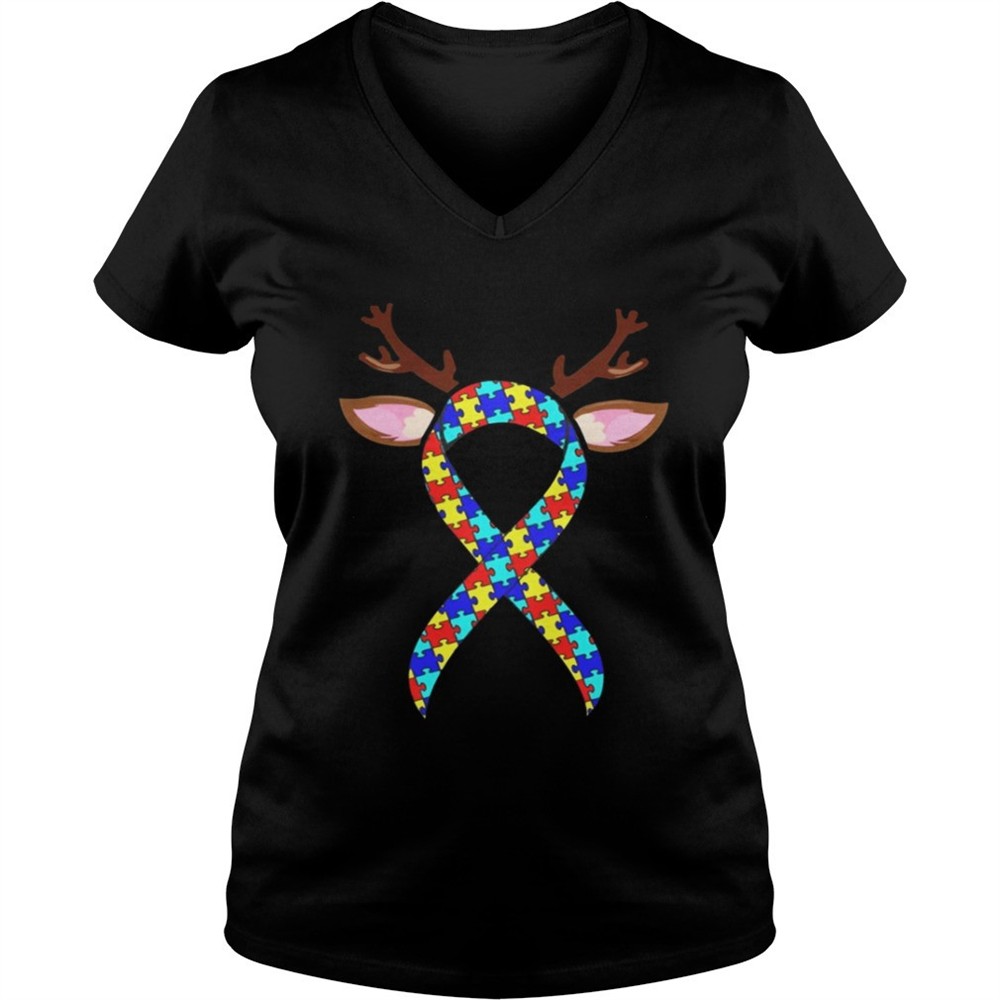 autism-reindeer-ribbon-christmas-shirt-8xpoqiam Autism Reindeer Ribbon Christmas Shirt