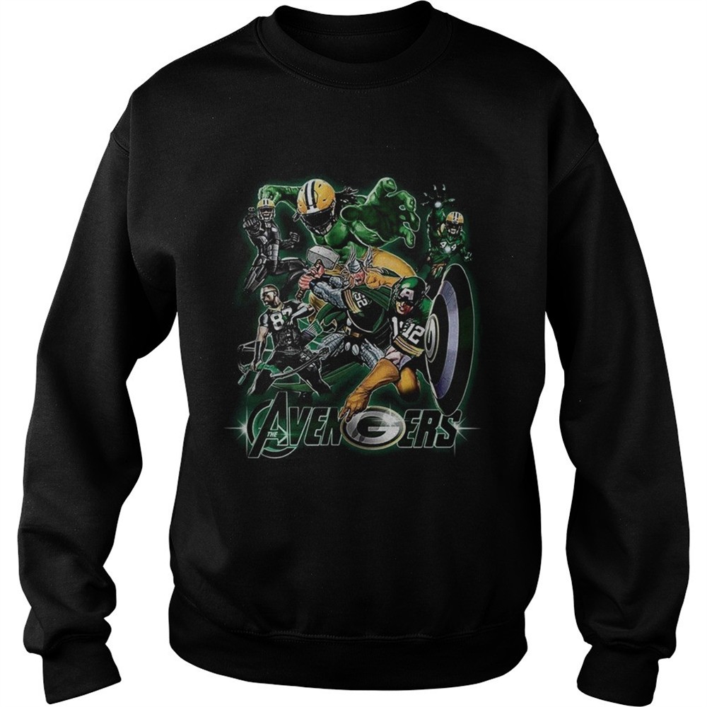 Avengers Green Bay Packers shirt