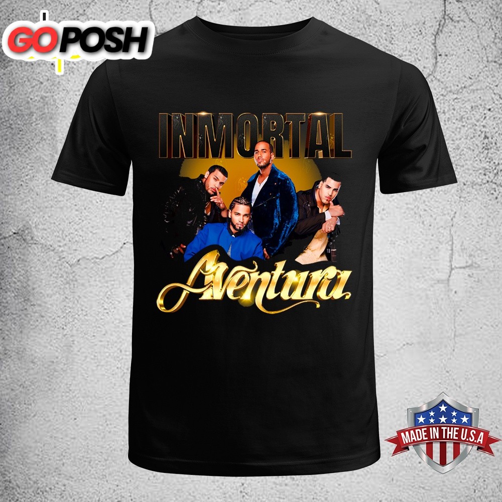 Aventura Inmortal Cerrando Ciclos Tour 2025 Unisex T-Shirt