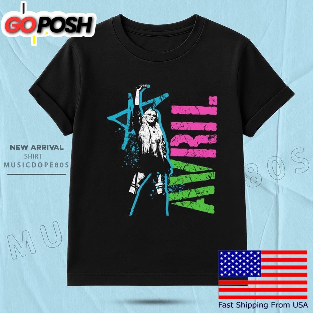 Avril Lavigne Greatest Hits Dateback Tour 2025 T Shirt