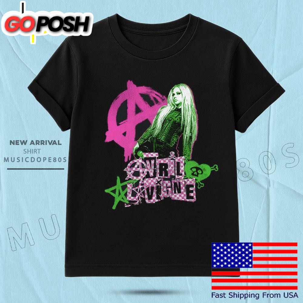 Avril Lavigne Greatest Hits Tour 2025 T Shirt