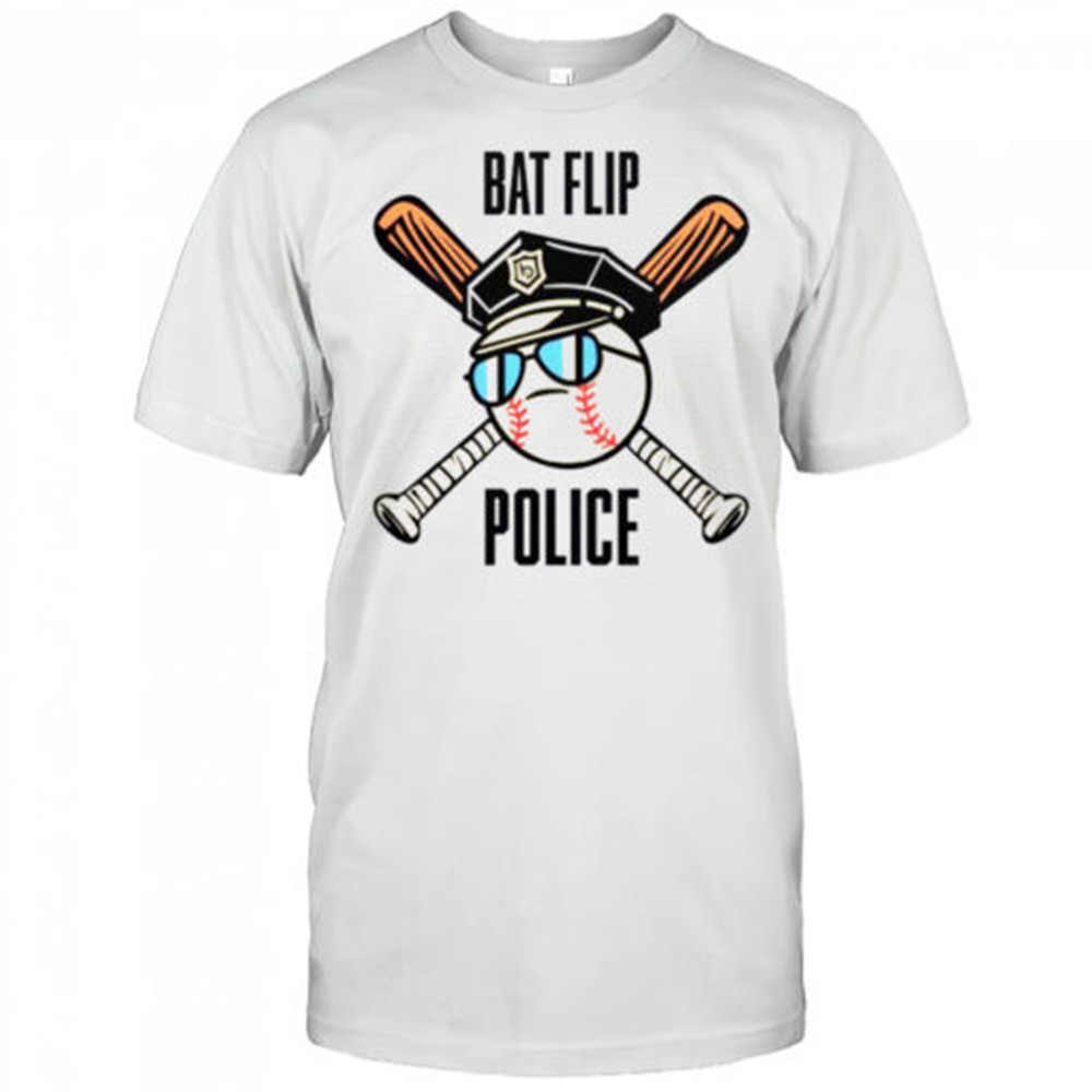 awesome-bat-flip-police-t-shirt-90xsraw5 Awesome Bat Flip Police T-Shirt